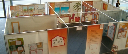 Exposició itinerant sobre eficiència energètica: 