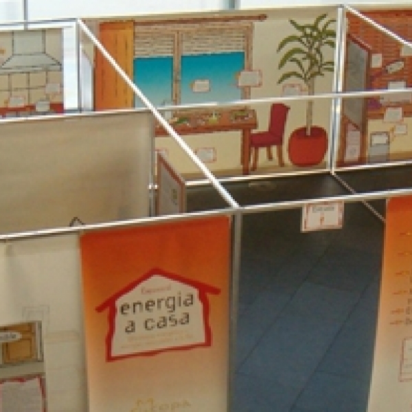 Exposició itinerant sobre eficiència energètica: 